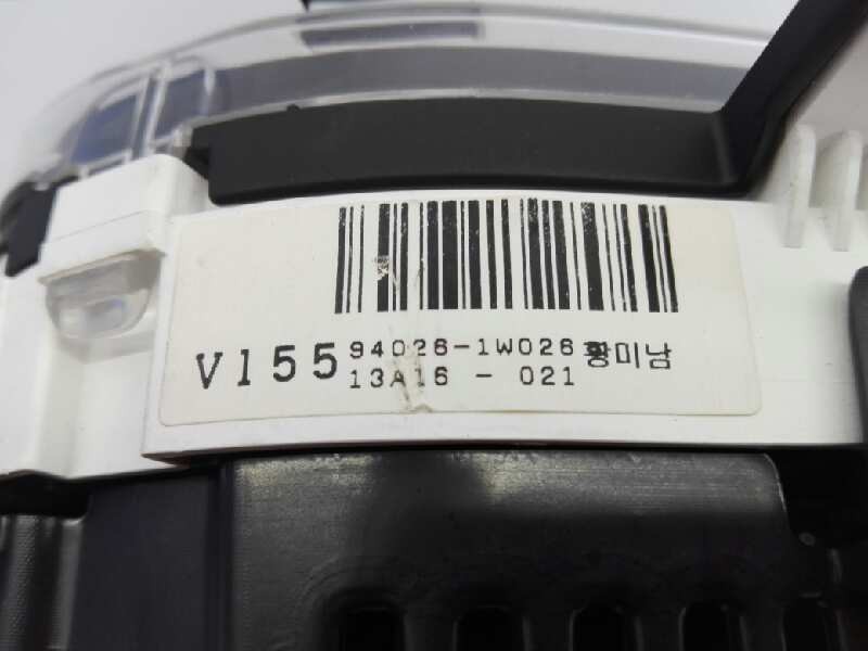 Recambio de cuadro instrumentos para kia rio basic referencia OEM IAM 940261W026  E2-B5-9-2