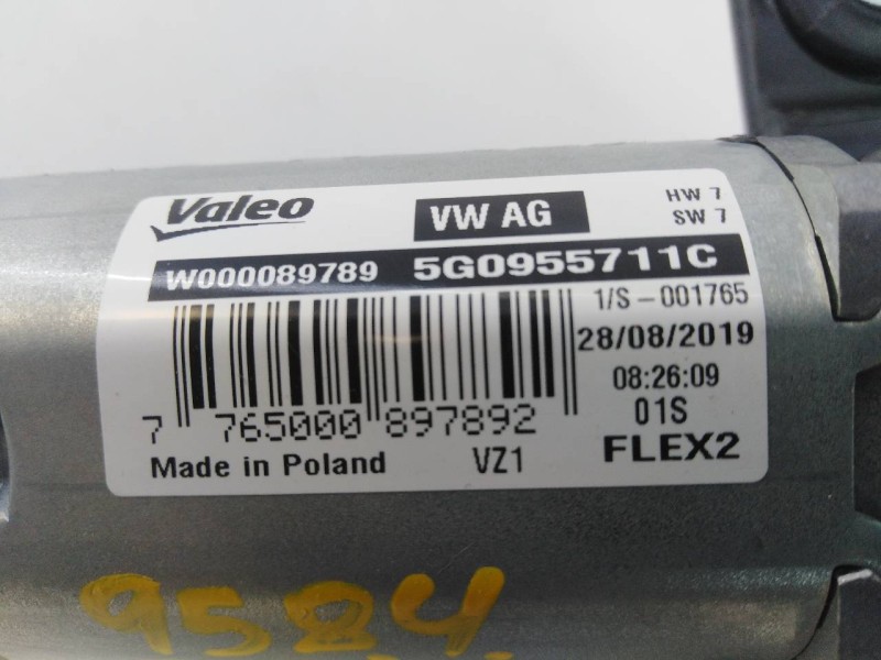Recambio de motor limpia trasero para volkswagen polo advance referencia OEM IAM 5G0955711C  E1-B6-4-2