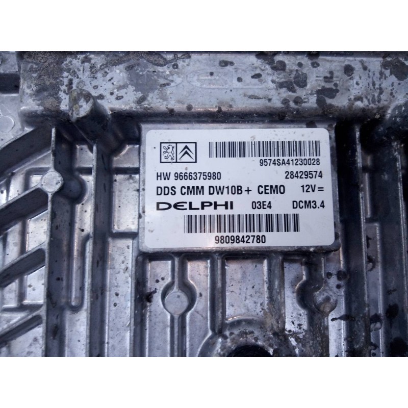 Recambio de centralita motor uce para peugeot 508 active referencia OEM IAM 9666375980 98009842780 E3-B2-49-3