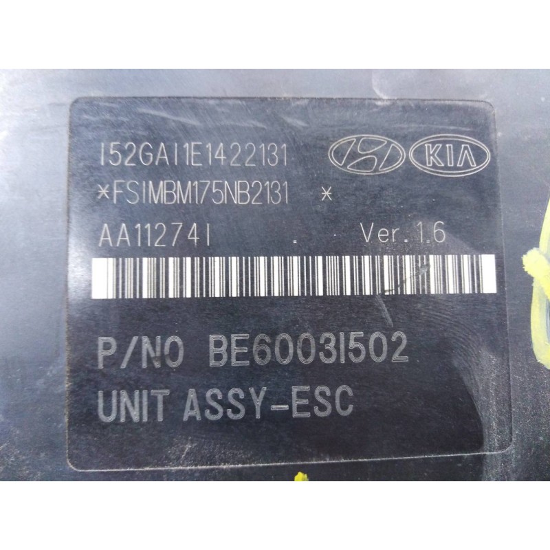 Recambio de abs para hyundai i40 style referencia OEM IAM 589203Z510 I52GAI1E1422131 P3-A8-5-3