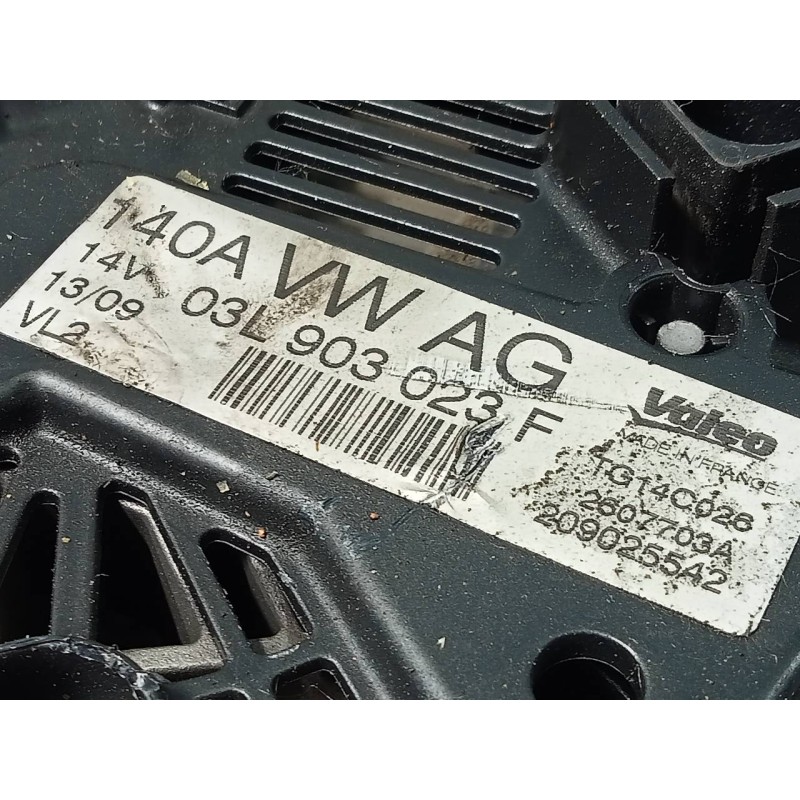 Recambio de alternador para volkswagen golf vi (5k1) advance referencia OEM IAM   P3-B6-8-3