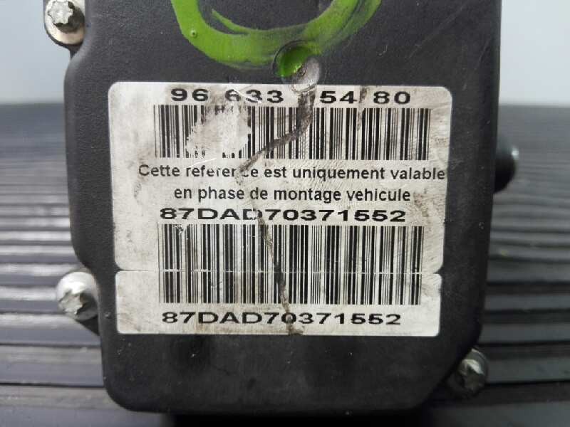 Recambio de abs para citroën c4 berlina referencia OEM IAM 9663305480 0265800406 P3-A8-25-4