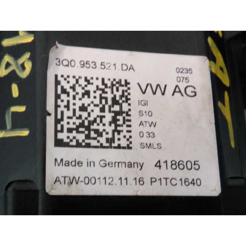 Recambio de mando intermitentes para volkswagen passat lim. (3g2) r-line exclusive bmt referencia OEM IAM 5Q0953502M3Q0953521DA 