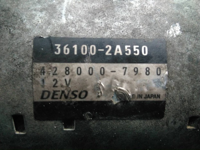 Recambio de motor arranque para hyundai i40 style referencia OEM IAM 4280007980 361002A550 P3-B8-3-2