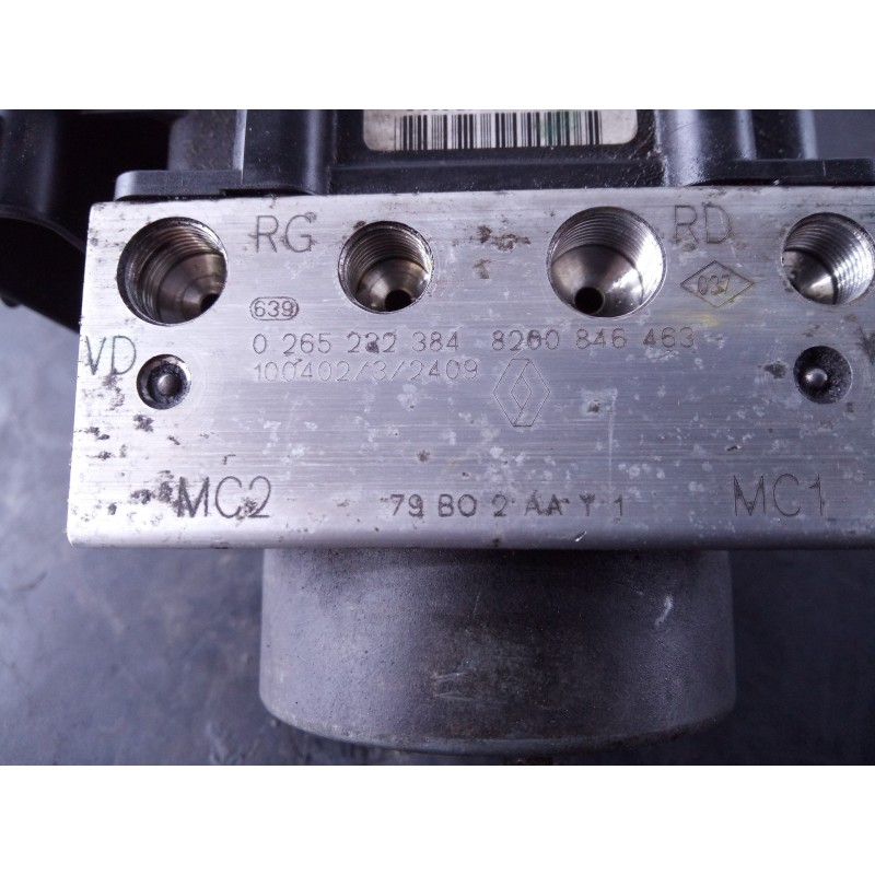 Recambio de abs para dacia duster ambiance 4x2 referencia OEM IAM 0265222384 8200846463 P3-A8-18-2