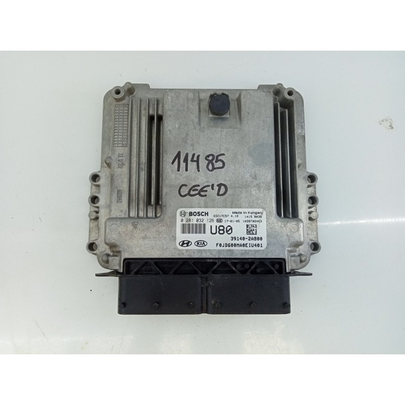 Recambio de centralita motor uce para kia cee´d drive referencia OEM IAM 391402A800 0281032126 E3-A3-29-2
