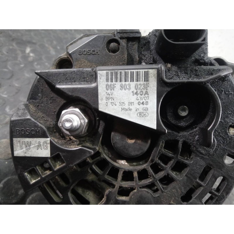 Recambio de alternador para seat leon (1p1) fr referencia OEM IAM 06F903023F  P3-A4-24-4