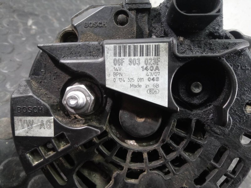 Recambio de alternador para seat leon (1p1) fr referencia OEM IAM 06F903023F  P3-A4-24-4