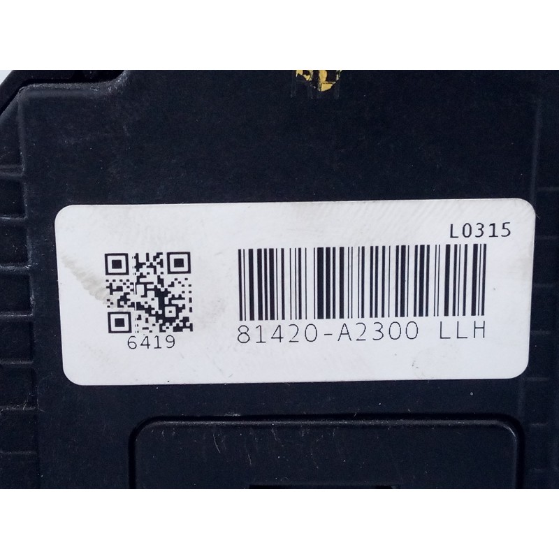 Recambio de cerradura puerta trasera derecha para kia cee´d drive referencia OEM IAM 81420A2300LLH  E2-B5-20-2