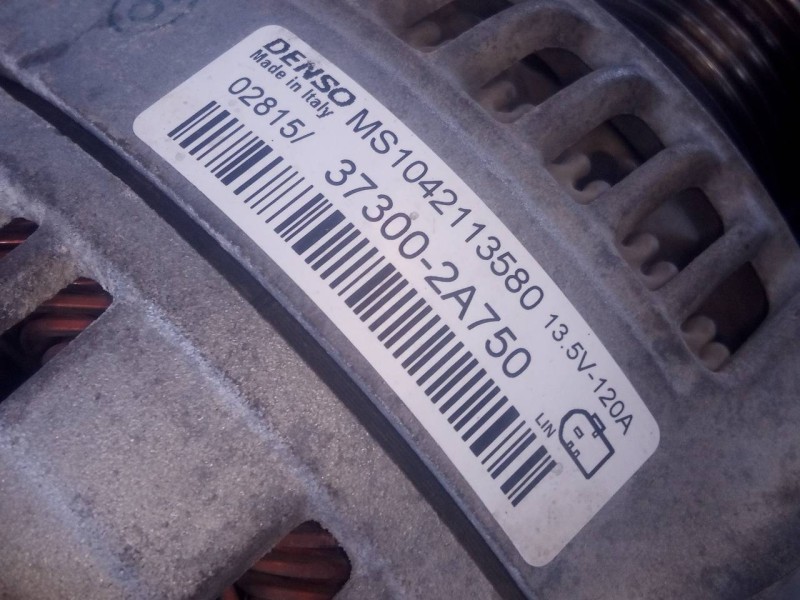 Recambio de alternador para hyundai i30 (gd) trend referencia OEM IAM 373002A750 1042113580 P3-A5-13-1