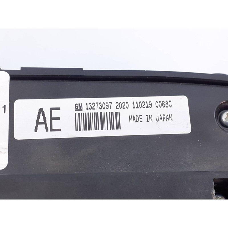 Recambio de mando climatizador para opel insignia berlina cosmo referencia OEM IAM 13273097  E3-A5-19-4