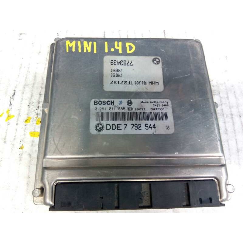 Recambio de centralita motor uce para bmw mini (r50,r53) referencia OEM IAM 0281011085  E3-A2-50-1