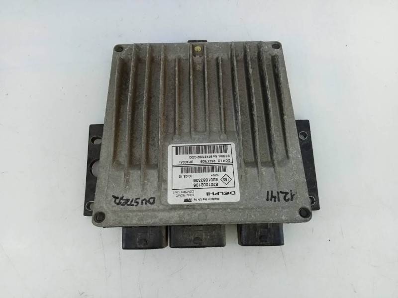 Recambio de centralita motor uce para dacia duster ambiance 4x2 referencia OEM IAM 8201002106 8201083336 E2-A1-40-2