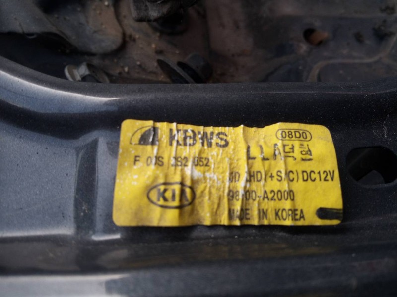 Recambio de motor limpia delantero para kia cee´d drive referencia OEM IAM 98100A2000 F00S2S2852 