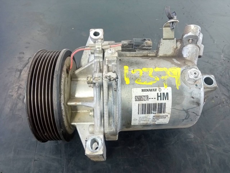 Recambio de compresor aire acondicionado para dacia dokker essential referencia OEM IAM 926005727R  P3-B2-19-4
