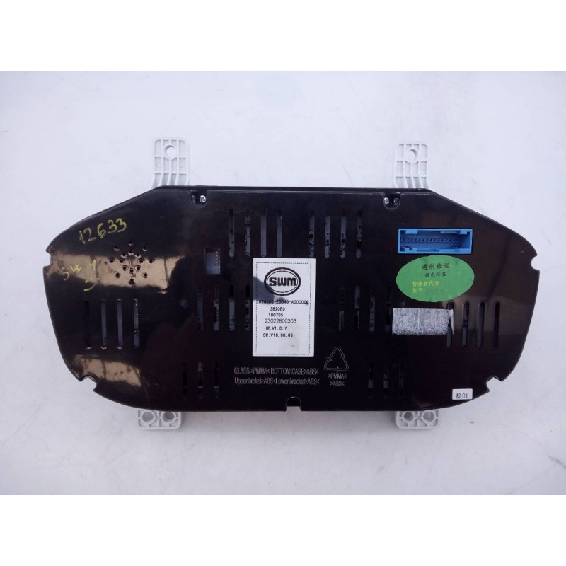 Recambio de cuadro instrumentos para swm motors g01 g01 referencia OEM IAM 23022800303 3820100E0040A000000 E3-A3-28-4