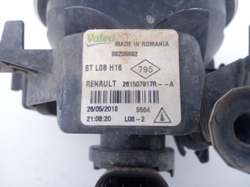 Recambio de faro antiniebla izquierdo para dacia dokker essential referencia OEM IAM 261507817R  E1-A1-31-1