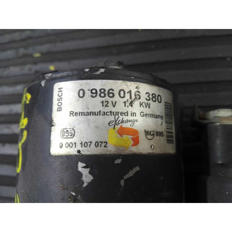 Recambio de motor arranque para mercedes-benz clase e (w211) berlina referencia OEM IAM 0986016380 0001107072 P3-A10-5-5