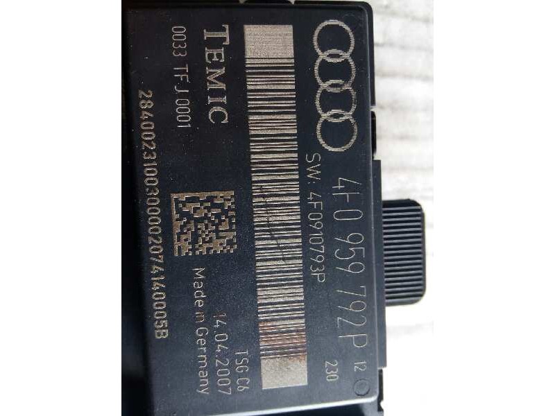 Recambio de modulo electronico para audi a6 berlina (4f2) referencia OEM IAM AUDI4F0959792P  E2-A1-13-3