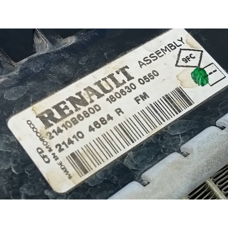 Recambio de radiador agua para dacia dokker essential referencia OEM IAM   P2-A6-14