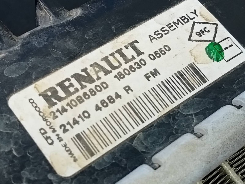 Recambio de radiador agua para dacia dokker essential referencia OEM IAM   P2-A6-14