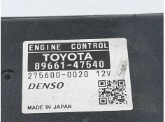 Recambio de centralita motor uce para toyota prius (nhw30) plug-in hybrid advance referencia OEM IAM 8966147540 2756000020 E3-B2 2
