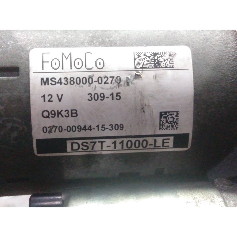 Recambio de motor arranque para ford focus lim. business referencia OEM IAM MS4380000270 DS7T11000LE P3-B7-14-3