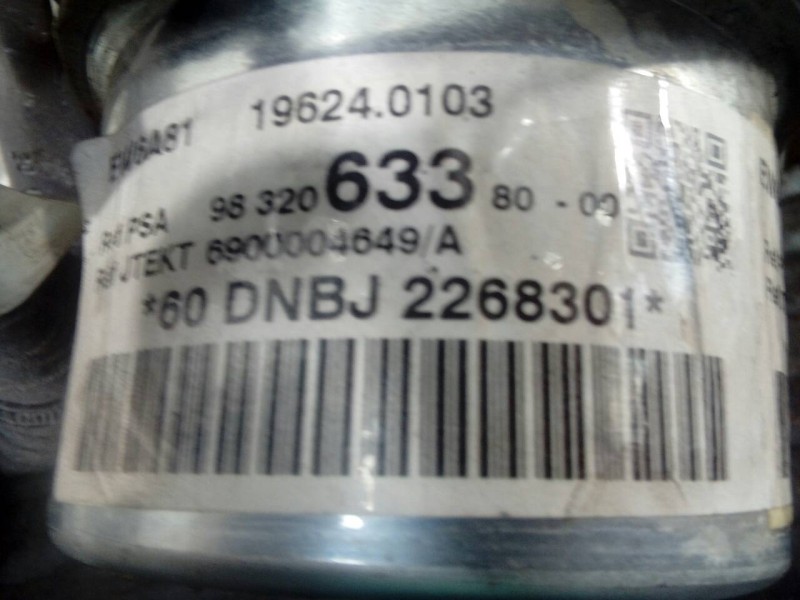 Recambio de cremallera direccion para peugeot 208 active referencia OEM IAM 9832063380 60DNBJ2268301 P1-B8-33