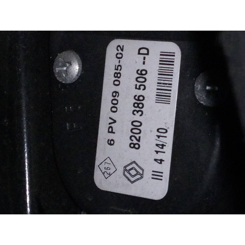Recambio de pedal acelerador para dacia duster ambiance 4x2 referencia OEM IAM 8200386506D  
