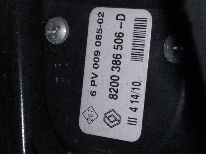 Recambio de pedal acelerador para dacia duster ambiance 4x2 referencia OEM IAM 8200386506D  