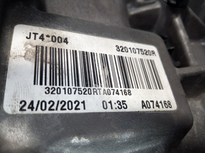Recambio de caja cambios para dacia sandero iii stepaway referencia OEM IAM JT4004  M1-B3-112