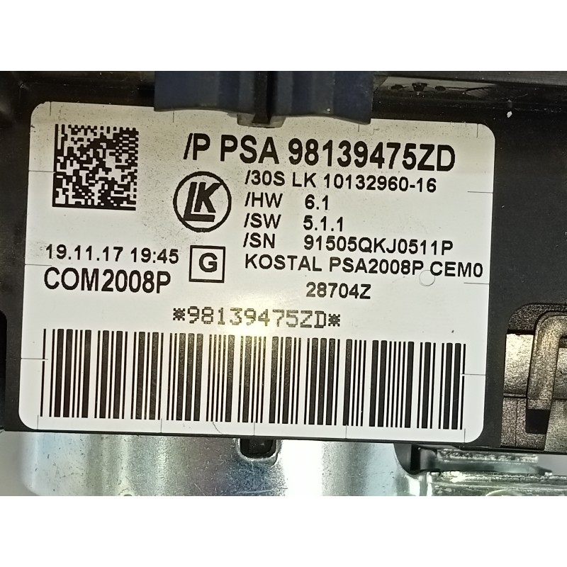 Recambio de anillo airbag para citroën c4 cactus feel referencia OEM IAM 98139475ZD  E3-B2-24-1