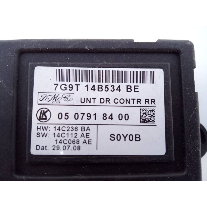 Recambio de modulo confort para jaguar xf 3.0 v6 luxury referencia OEM IAM 7G9T14B534BE 0507918400 E3-B3-19-1