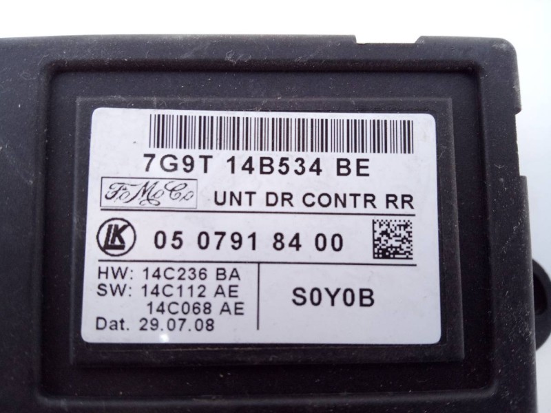 Recambio de modulo confort para jaguar xf 3.0 v6 luxury referencia OEM IAM 7G9T14B534BE 0507918400 E3-B3-19-1