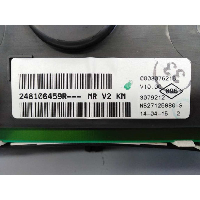 Recambio de cuadro instrumentos para dacia sandero stepway referencia OEM IAM 248106459R 27125880 E2-A1-45-2