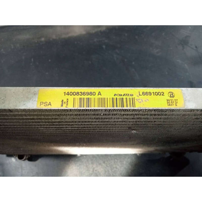 Recambio de condensador / radiador aire acondicionado para peugeot expert kasten furg. referencia OEM IAM 1400836980A L6691002 P