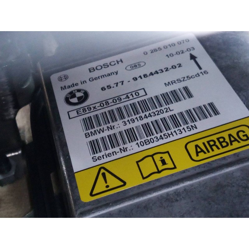 Recambio de kit airbag para bmw x1 (e84) sdrive 18d referencia OEM IAM 0285010070 31918443202L P2-B4-11