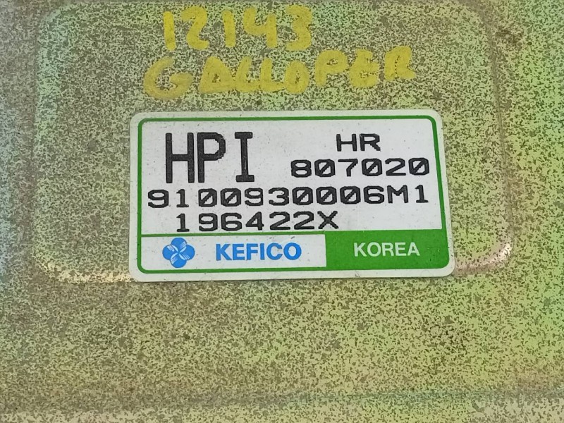 Recambio de centralita motor uce para mitsubishi galloper (hyundai) 2.5 td exceed (3-ptas.) referencia OEM IAM 9100930006M1 1964