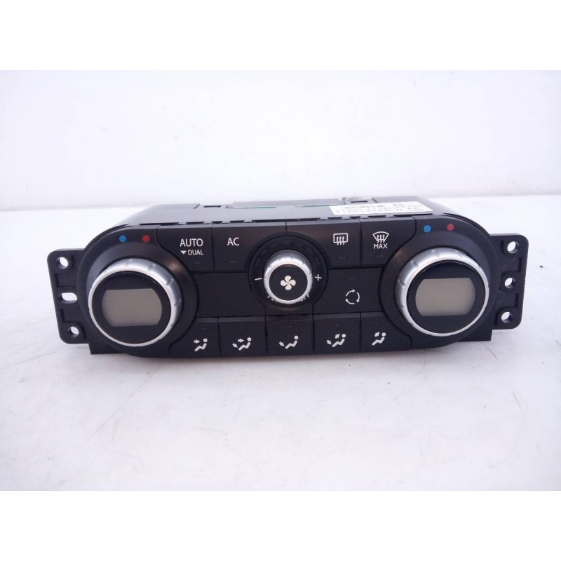 Recambio de mando climatizador para renault koleos expression referencia OEM IAM 27500JY78C T1007468W E2-A1-33-3