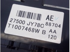 Recambio de mando climatizador para renault koleos expression referencia OEM IAM 27500JY78C T1007468W E2-A1-33-3 2
