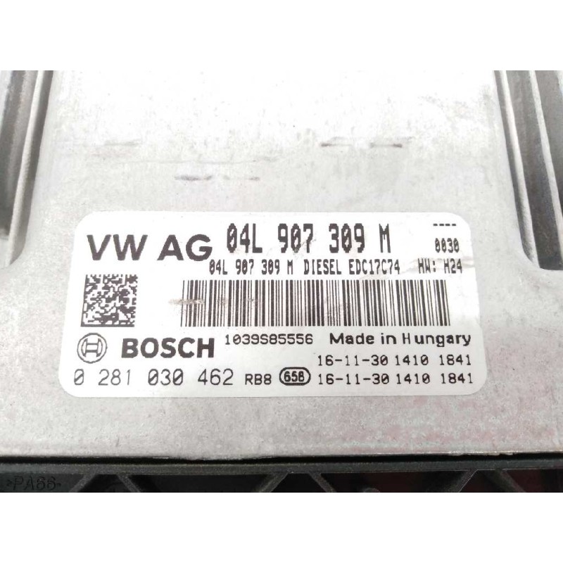 Recambio de centralita motor uce para volkswagen passat variant (3g5) alltrack 4motion bmt referencia OEM IAM 04L907309M 0281030