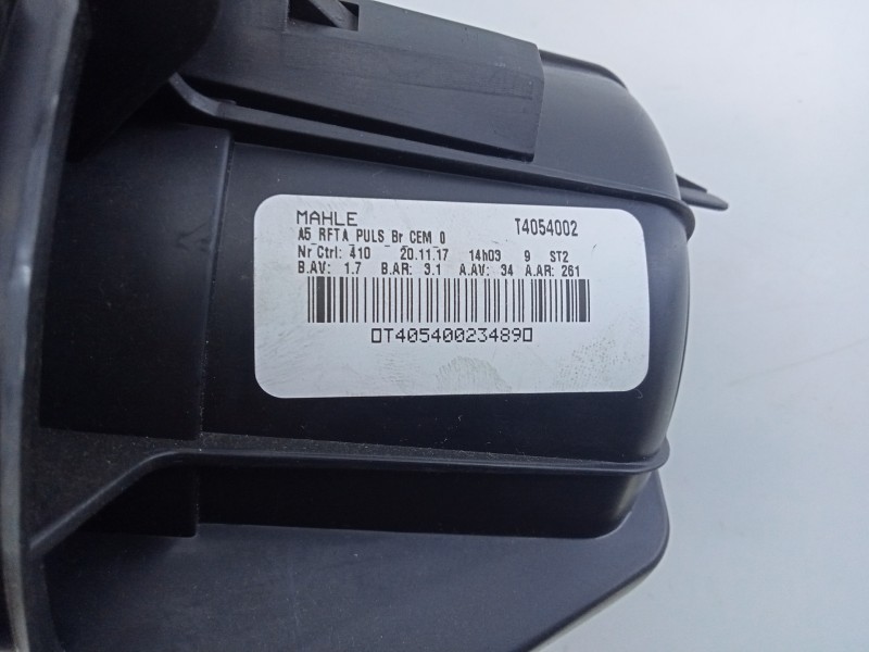 Recambio de ventilador calefaccion para citroën c4 cactus feel referencia OEM IAM T4054002  E3-B2-35-2