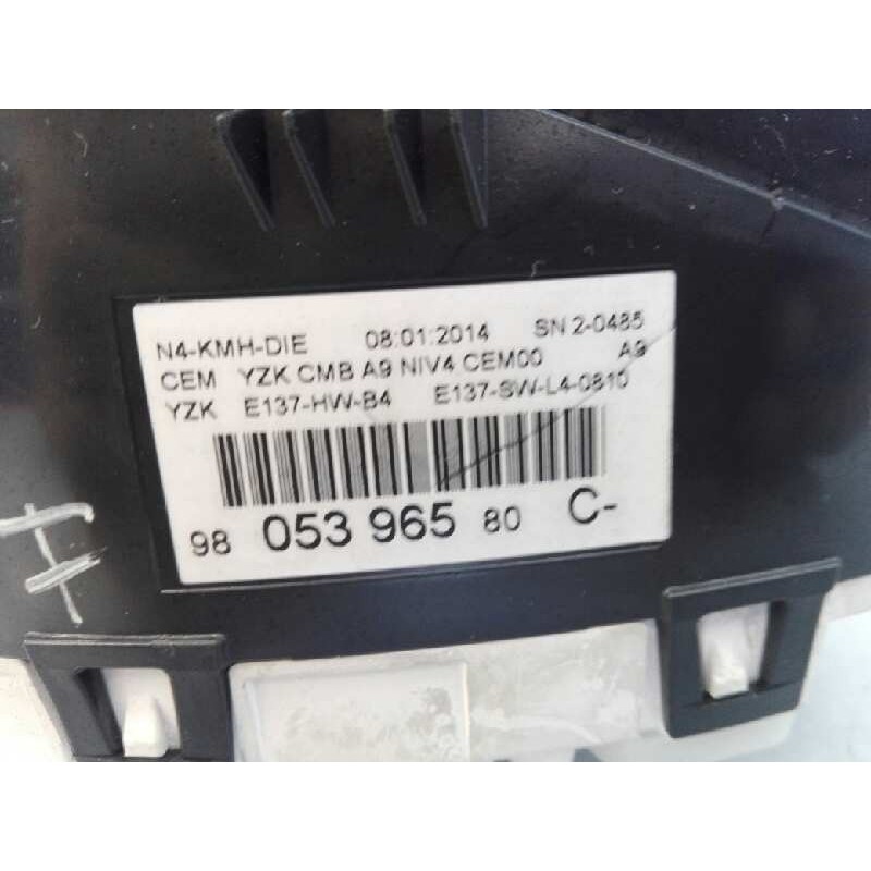 Recambio de cuadro instrumentos para peugeot 2008 (--.2013) active referencia OEM IAM 9805341480 0548187 E3-B2-29-3
