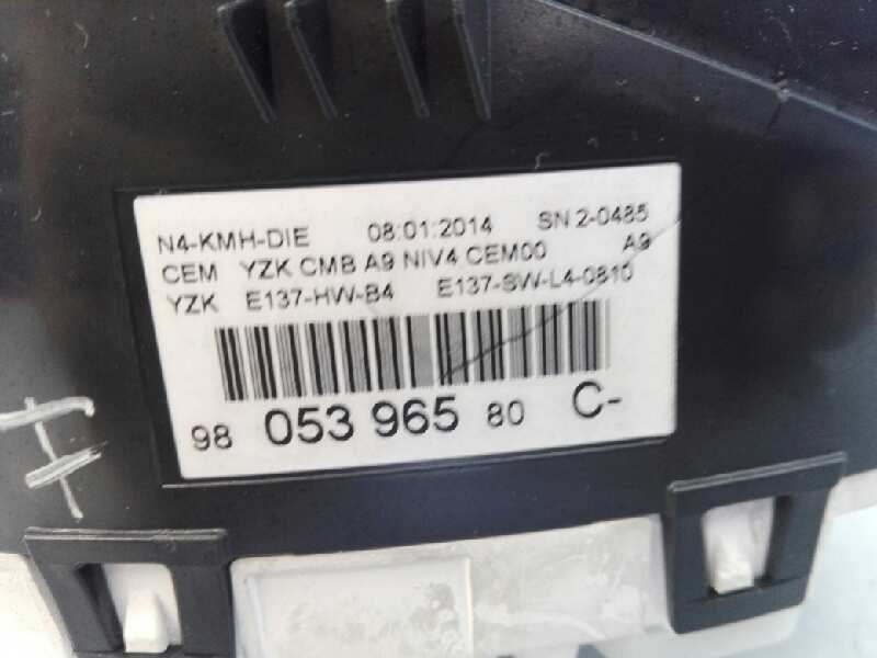 Recambio de cuadro instrumentos para peugeot 2008 (--.2013) active referencia OEM IAM 9805341480 0548187 E3-B2-29-3