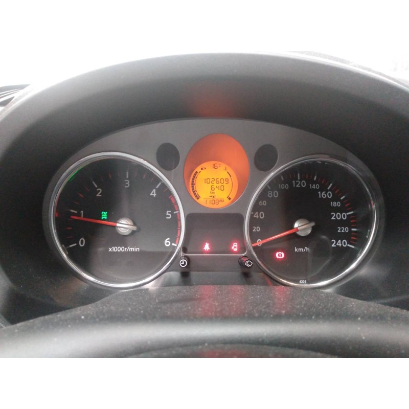 Recambio de cuadro instrumentos para nissan x-trail (t31) platinum 4x4 referencia OEM IAM JG62B 0904010002B E2-A4-59-2