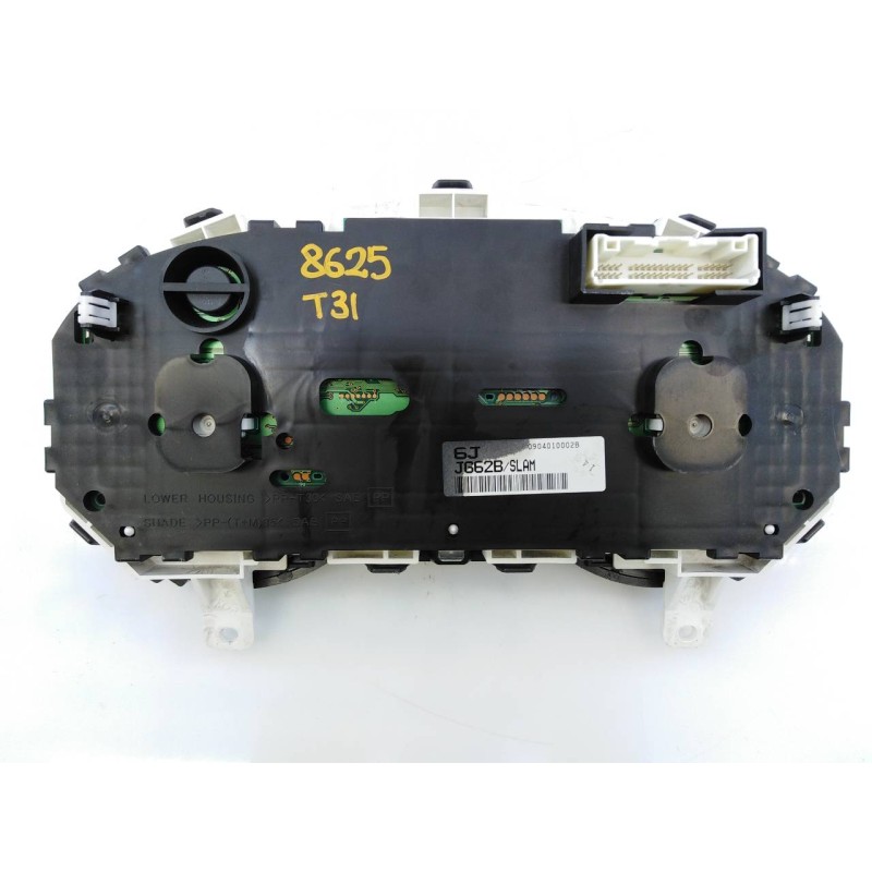 Recambio de cuadro instrumentos para nissan x-trail (t31) platinum 4x4 referencia OEM IAM JG62B 0904010002B E2-A4-59-2