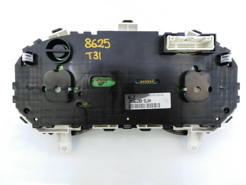 Recambio de cuadro instrumentos para nissan x-trail (t31) platinum 4x4 referencia OEM IAM JG62B 0904010002B E2-A4-59-2