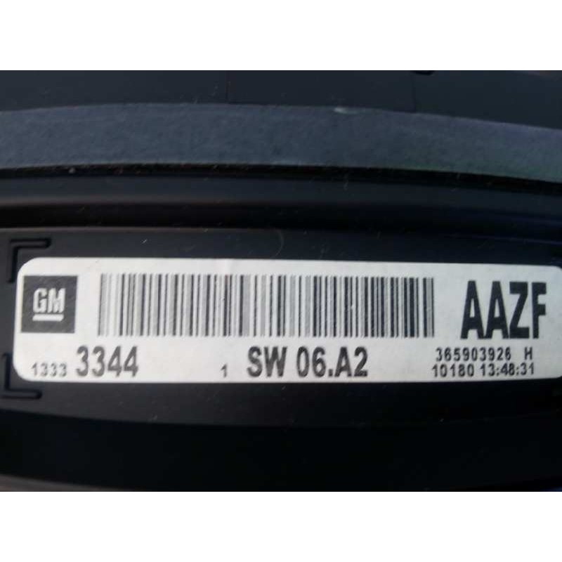 Recambio de cuadro instrumentos para opel insignia berlina excellence referencia OEM IAM 365903926  