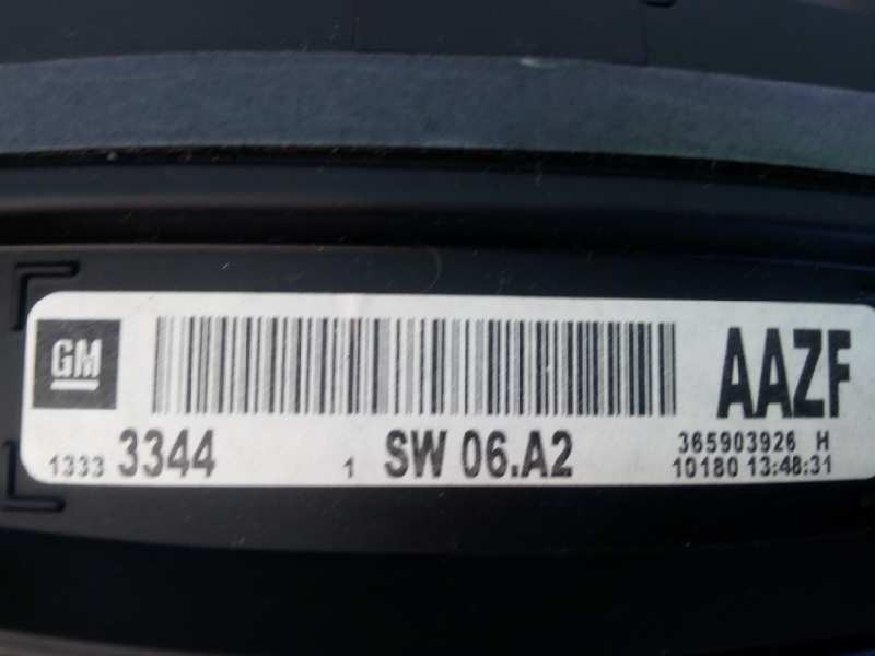 Recambio de cuadro instrumentos para opel insignia berlina excellence referencia OEM IAM 365903926  