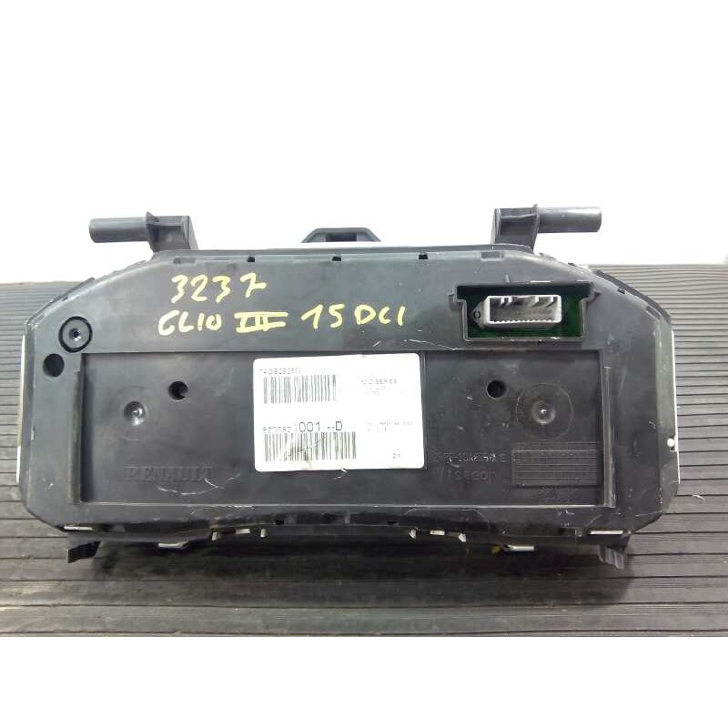 Recambio de cuadro instrumentos para renault clio iii authentique referencia OEM IAM 8200821001D  E1-A1-47-4